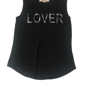 Sheryl Crow Black Lover Sleeveless Band Tank Tee Shirt X Small